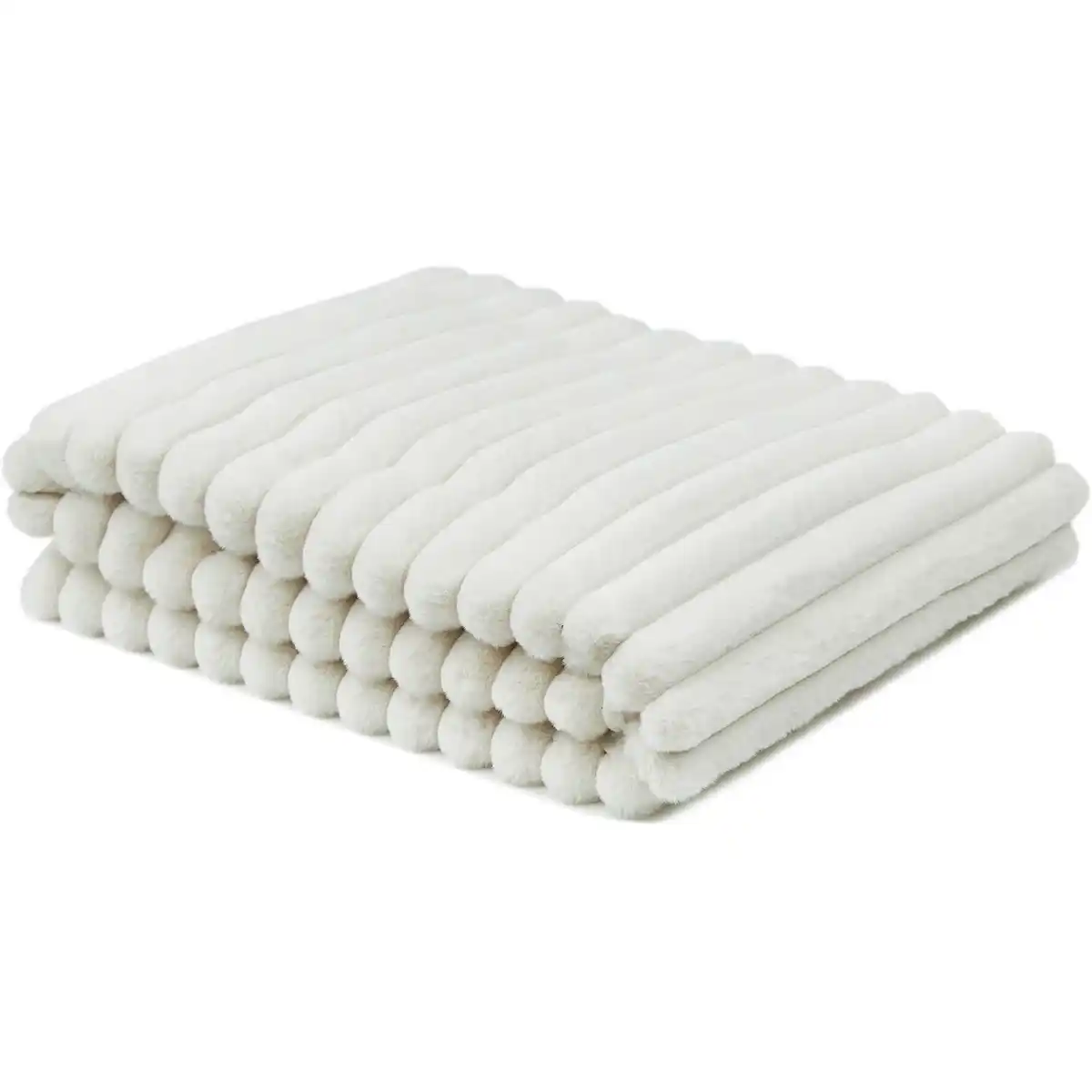 Bild 1 von ANDIAMO Decke »Helen«, BxL: 130 x 180 cm, Polyester, weiß