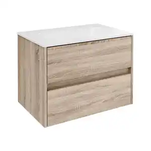 FACKELMANN Waschplatz-Set »Compact Line«, BxHxT: 710 x 515 x 465 mm, Sonoma-Eiche