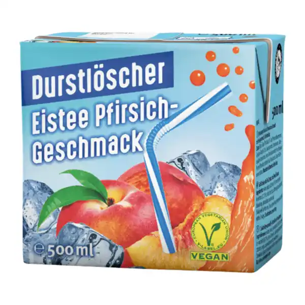 Bild 1 von DURSTLÖSCHER Eistee Pfirsich 0,5L