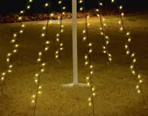 LED-Flaggenmast Beleuchtung