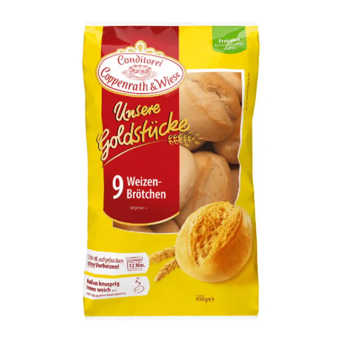 Bild 1 von COPPENRATH & WIESE Weizenbrötchen 450g
