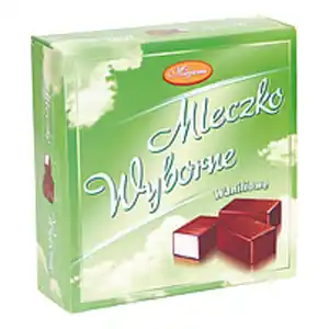 Schaumzuckerwarenkonfekt "Mleczko Wyborne" mit Vanillegeschm...