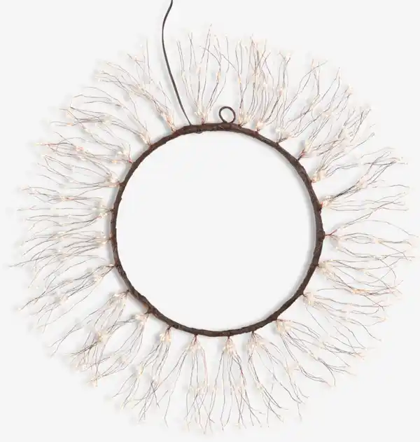 Bild 1 von Weichnachtskranz Outdoor PYROP Ø25cm m/720 LED und Timer