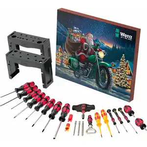 WERA Adventskalender, 2025, Werkzeug-Set, 28 Teile