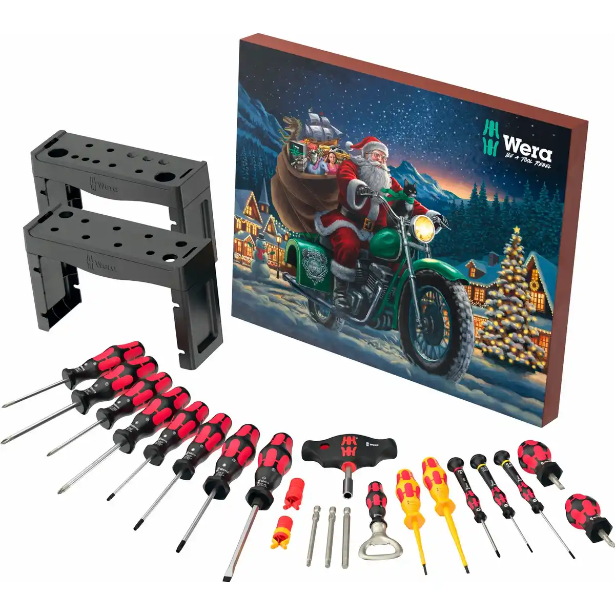 Bild 1 von WERA Adventskalender, 2025, Werkzeug-Set, 28 Teile