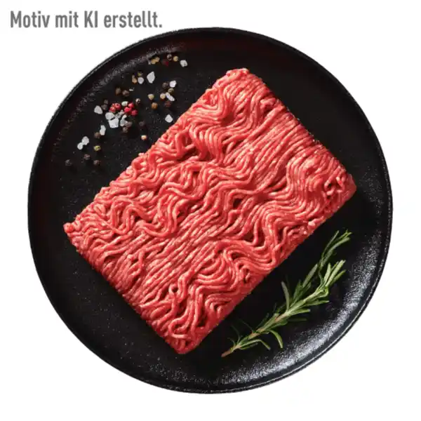 Bild 1 von MEINE METZGEREI Rinderhackfleisch XXL 800g