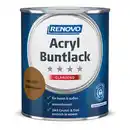 Bild 1 von RENOVO Acryl-Buntlack, glänzend, ockerbraun RAL 8001, 0,75l