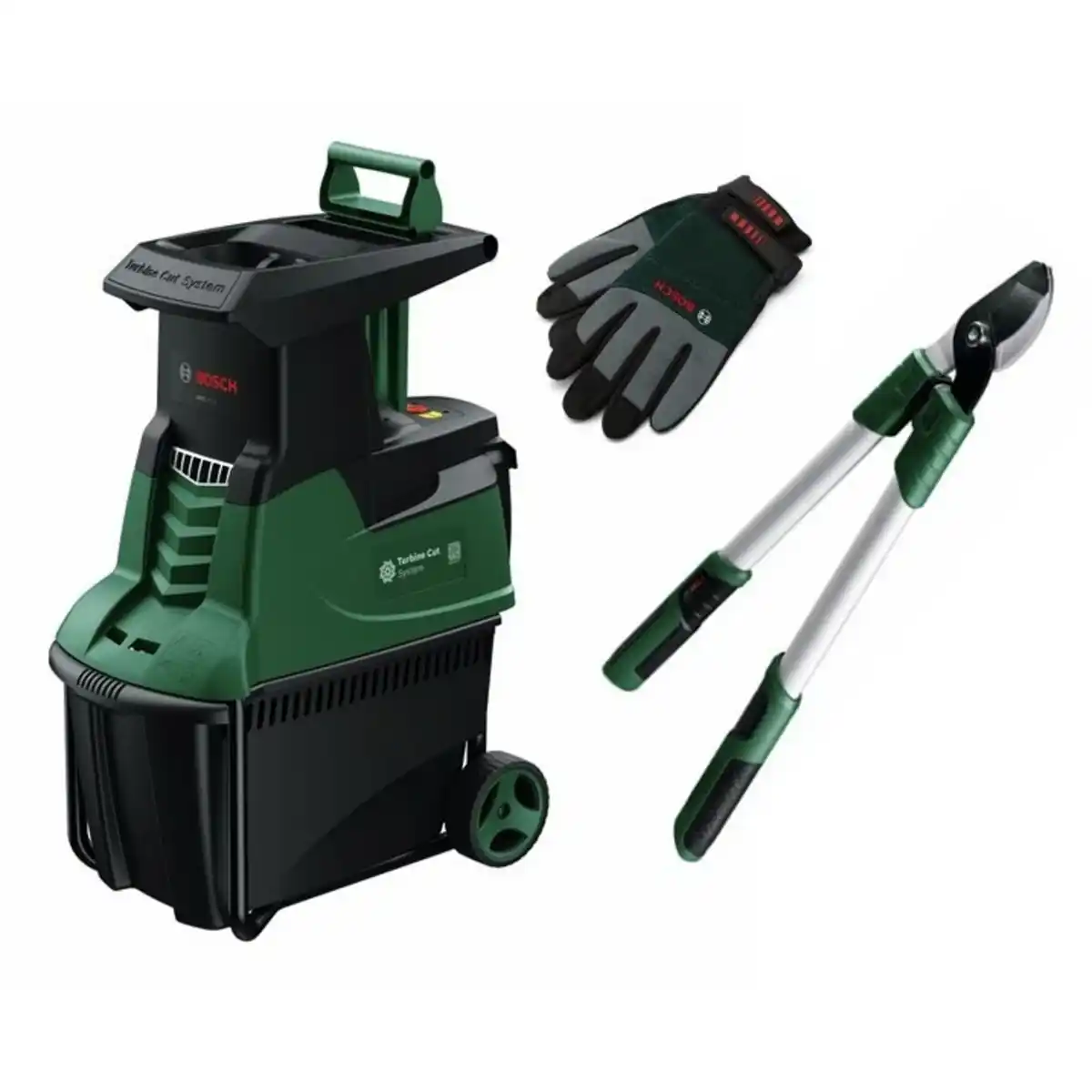 Bild 1 von BOSCH Häcksler »AXT 25 TC«, inkl. Astschere und Handschuhe