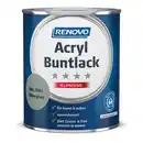 Bild 1 von RENOVO Acryl-Buntlack, silbergrau RAL 7001, glänzend, 0,75l