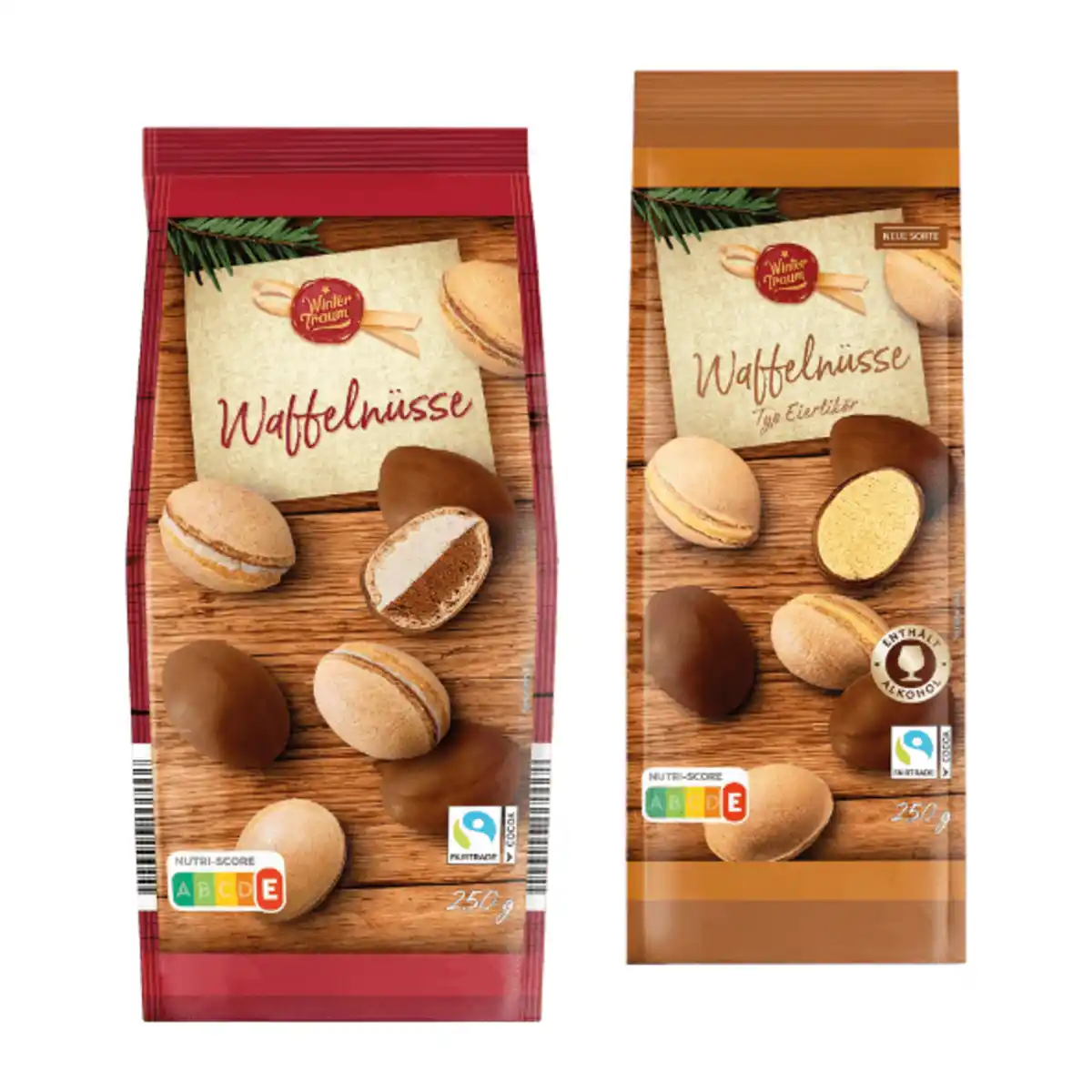 Bild 1 von WINTERTRAUM Waffelnüsse 250g