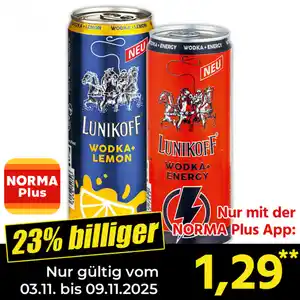 Lunikoff Wodka-Mix-Getränke