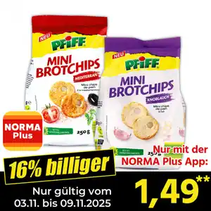 Pfiff Mini Brotchips