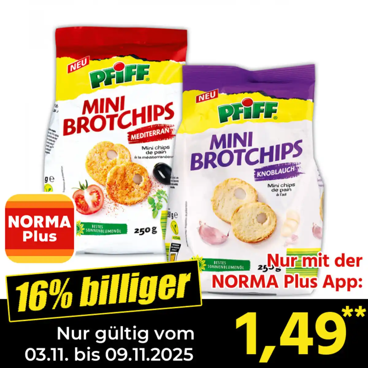 Bild 1 von Pfiff Mini Brotchips