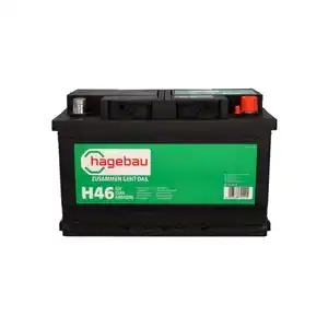 hagebau Starterbatterie, SLI 72AH / 680, 12V