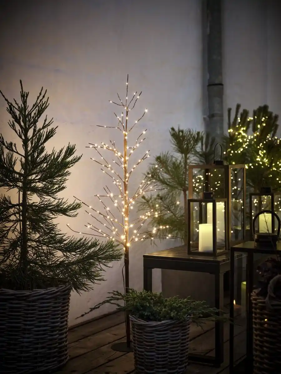 Bild 2 von Lichterbaum VIVIANIT H120cm m/210 LED und Timer