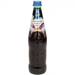 Kohlensäurehaltiges Erfrischungsgetränk mit Traubengeschmack