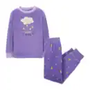 Bild 2 von LILY & DAN Velours-Kleinkinder-Pyjama