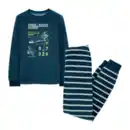Bild 4 von L&D Velours-Kinder-Pyjama