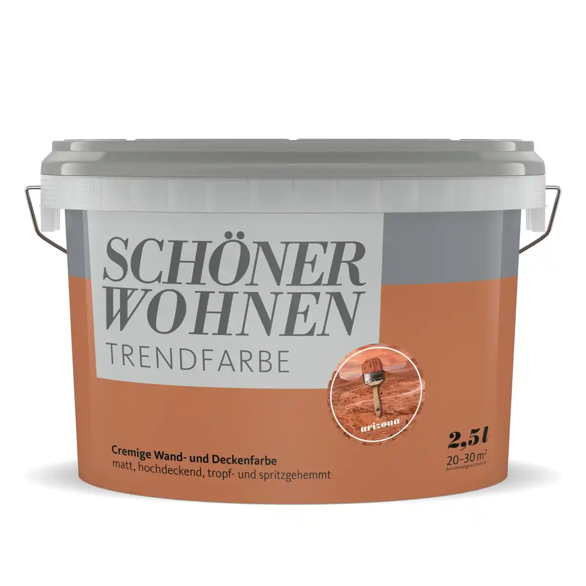 Bild 1 von SCHÖNER WOHNEN FARBE Dispersionsfarbe »Trendfarbe«, Arizona, matt, 2,5 l