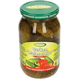 Gurken "Malosolnije" mit Paprika