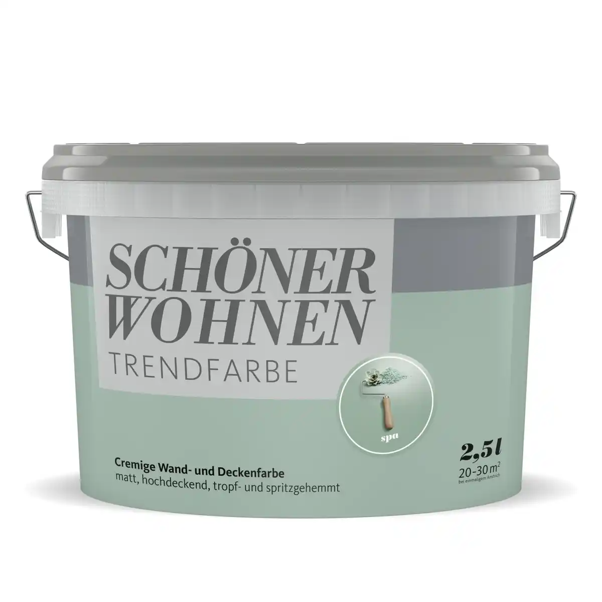 Bild 1 von SCHÖNER WOHNEN FARBE Dispersionsfarbe »Trendfarbe«, Spa, matt
