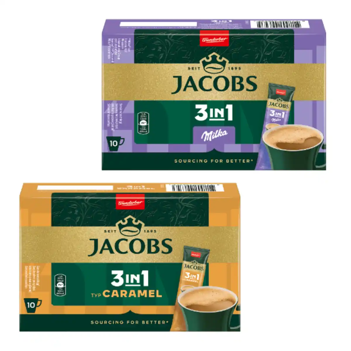 Bild 1 von JACOBS Kaffee-Sticks