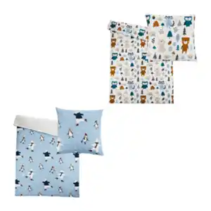 NOVITESSE Kinder-Flanell-Bettwäsche