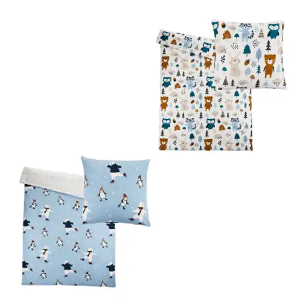 Bild 1 von NOVITESSE Kinder-Flanell-Bettwäsche