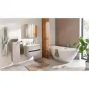 Bild 1 von FACKELMANN Waschplatz-Set »Compact Line«, BxHxT: 710 x 515 x 465 mm, Kaschmir grau