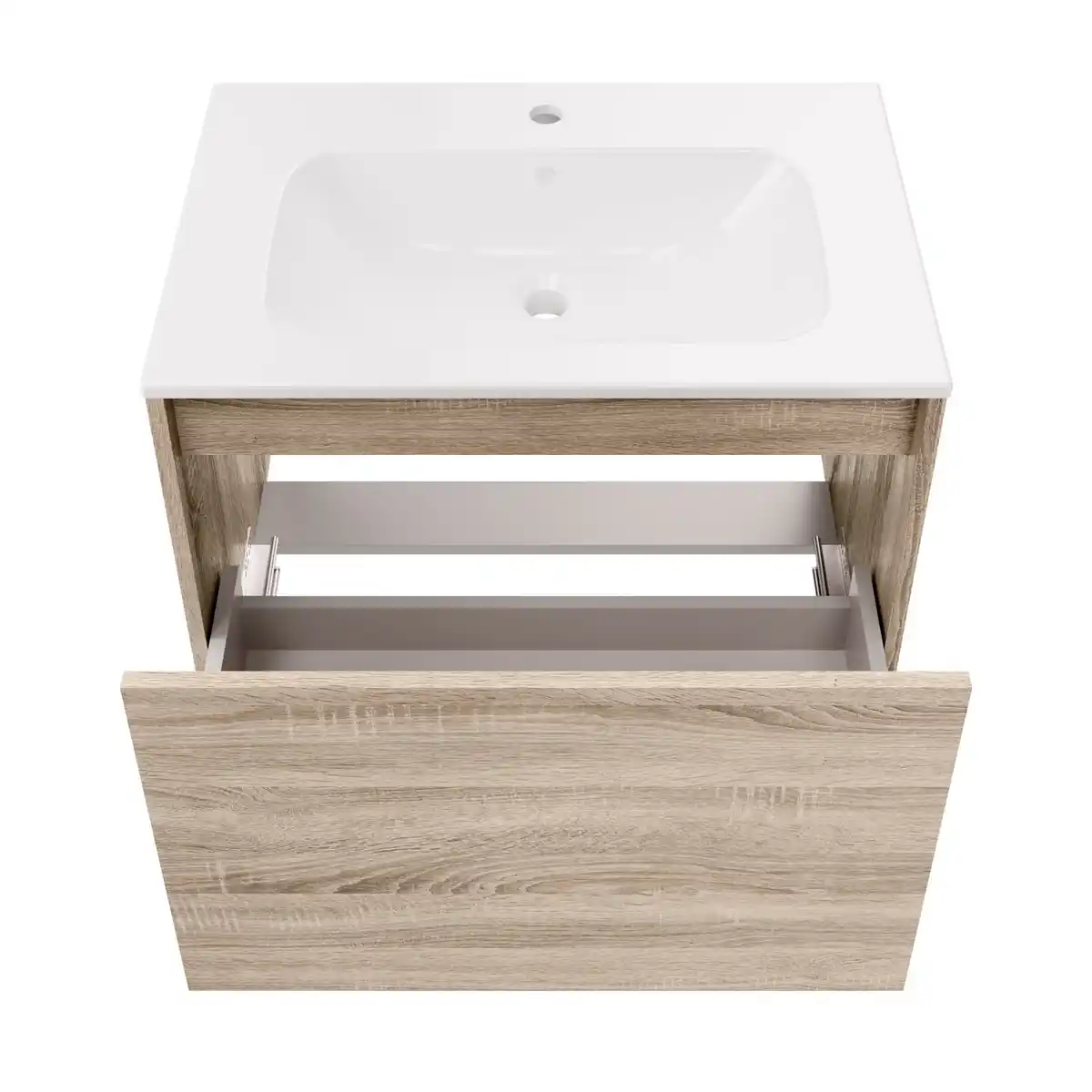 Bild 2 von FACKELMANN Waschplatz-Set »Compact Line«, BxHxT: 710 x 515 x 465 mm, Sonoma-Eiche