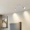 Bild 2 von CASAYA Spotstrahler »Silbra«, 2-flammig, GU10, ohne Leuchtmittel, Metall, silbergrau