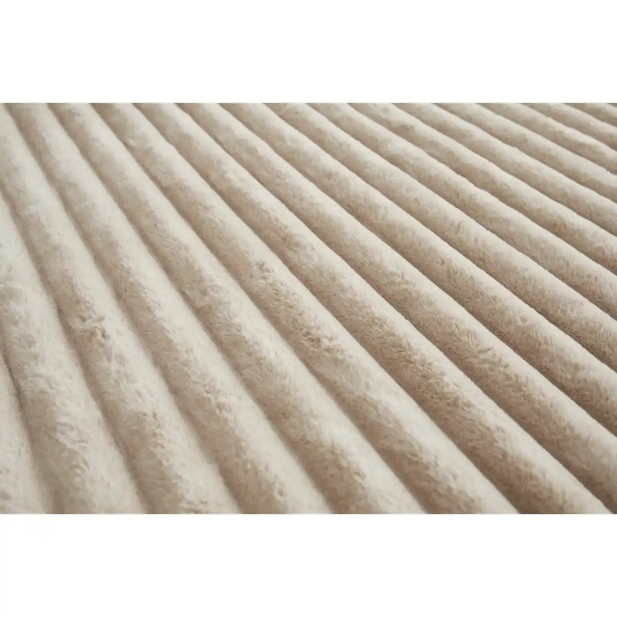Bild 4 von ANDIAMO Decke »Helen«, BxL: 130 x 180 cm, Polyester, taupe