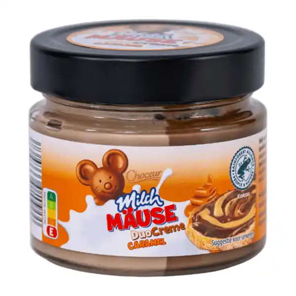 Bild 1 von CHOCEUR Milchmäuse-Duo-Creme Karamell 200g