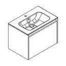 Bild 3 von FACKELMANN Waschplatz-Set »Compact Line«, BxHxT: 710 x 515 x 465 mm, Sonoma-Eiche