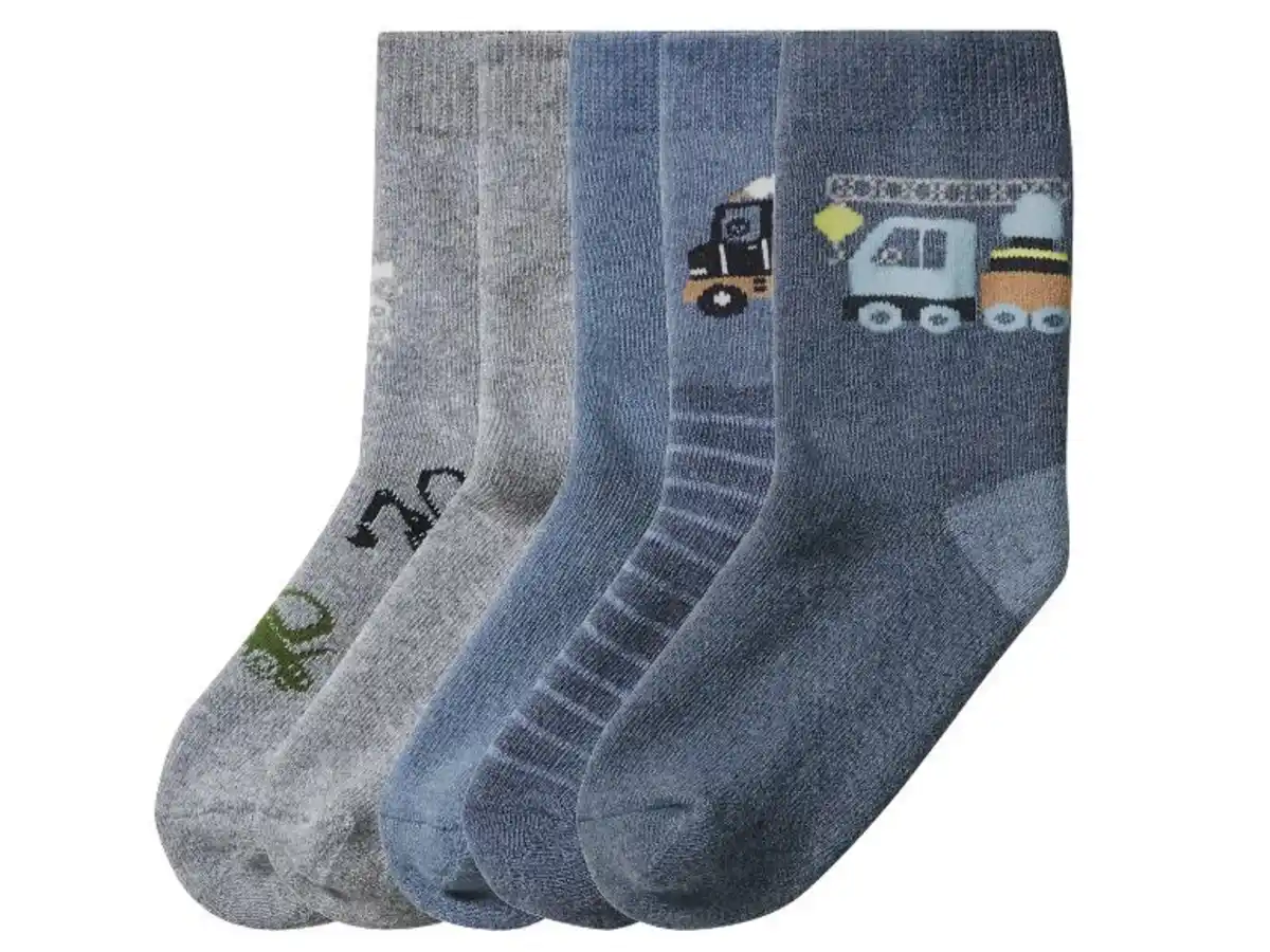 Bild 2 von lupilu® Kinder Thermosocken, 5 Paar