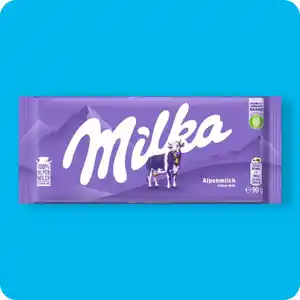 MILKA Tafelschokolade, Verschiedene Sorten