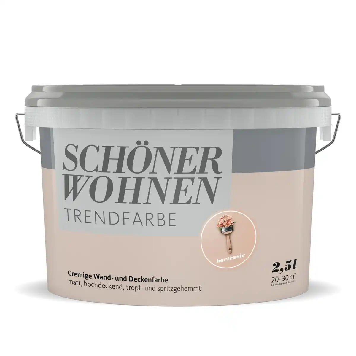 Bild 1 von SCHÖNER WOHNEN FARBE Dispersionsfarbe »Trendfarbe«, Hortensie, matt