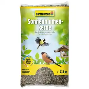 Gartenkrone Vogelfutter »Sonnenblumenkerne«, à 2500 g
