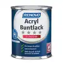 Bild 1 von RENOVO Acryl-Buntlack, einzianblau RAL 5010, glänzend, 125ml