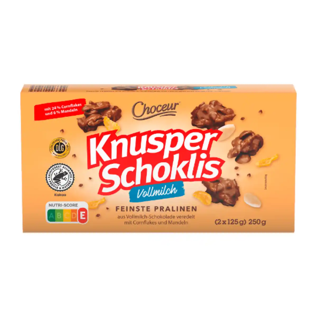 Bild 1 von CHOCEUR Knusper-Schoklis Vollmilch 250g