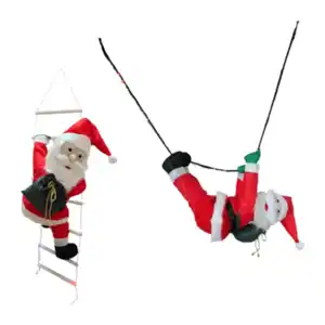HOME CREATION Kletternder Weihnachtsmann