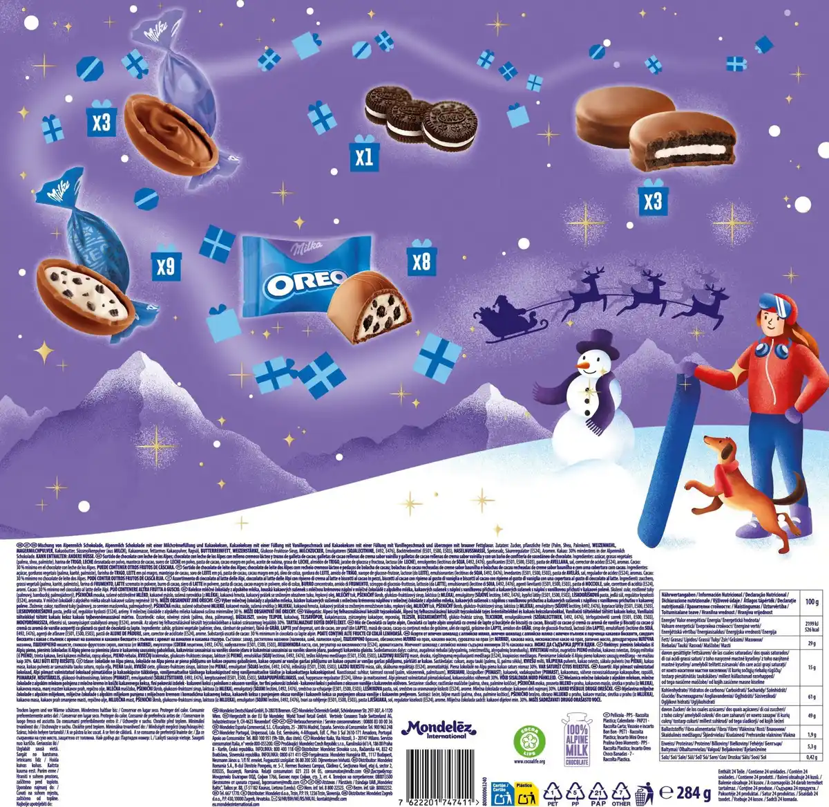 Bild 2 von Milka Adventskalender 2023
