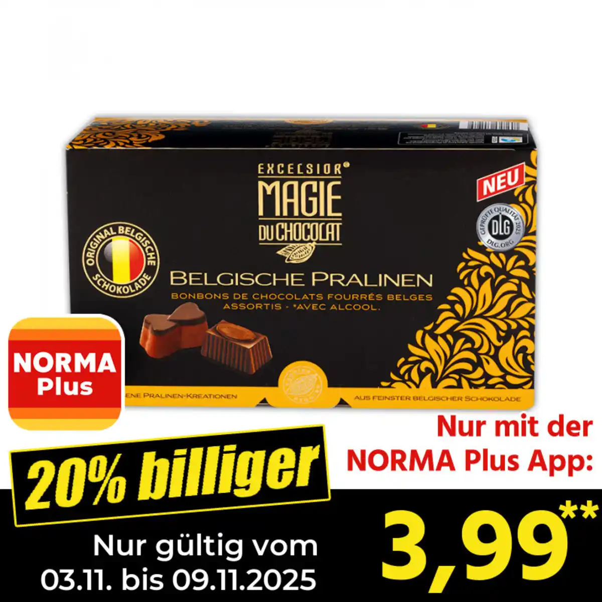 Bild 1 von Excelsior Magie Du Chocolat Belgische Pralinen