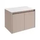 Bild 1 von FACKELMANN Waschplatz-Set »Compact Line«, BxHxT: 710 x 515 x 465 mm, Kaschmir grau