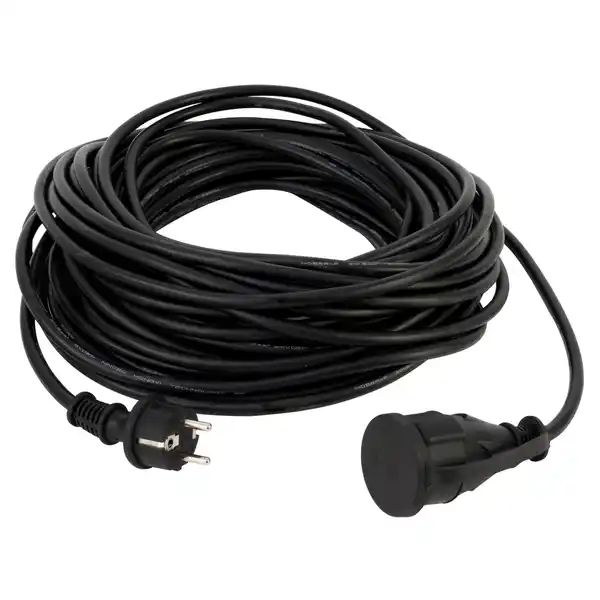 Bild 4 von REV Verlängerungskabel, ca. 10 m, schwarz, Schutzkontakt