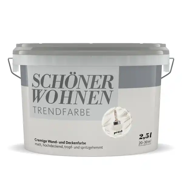 Bild 1 von SCHÖNER WOHNEN FARBE Dispersionsfarbe »Trendfarbe«, Pearl, matt