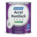Bild 1 von RENOVO Acryl-Buntlack, altweiß RAL 0096, seidenmatt, 0,75l