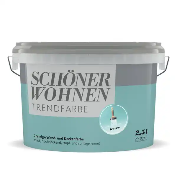 Bild 1 von SCHÖNER WOHNEN FARBE Dispersionsfarbe »Trendfarbe«, Frozen, matt
