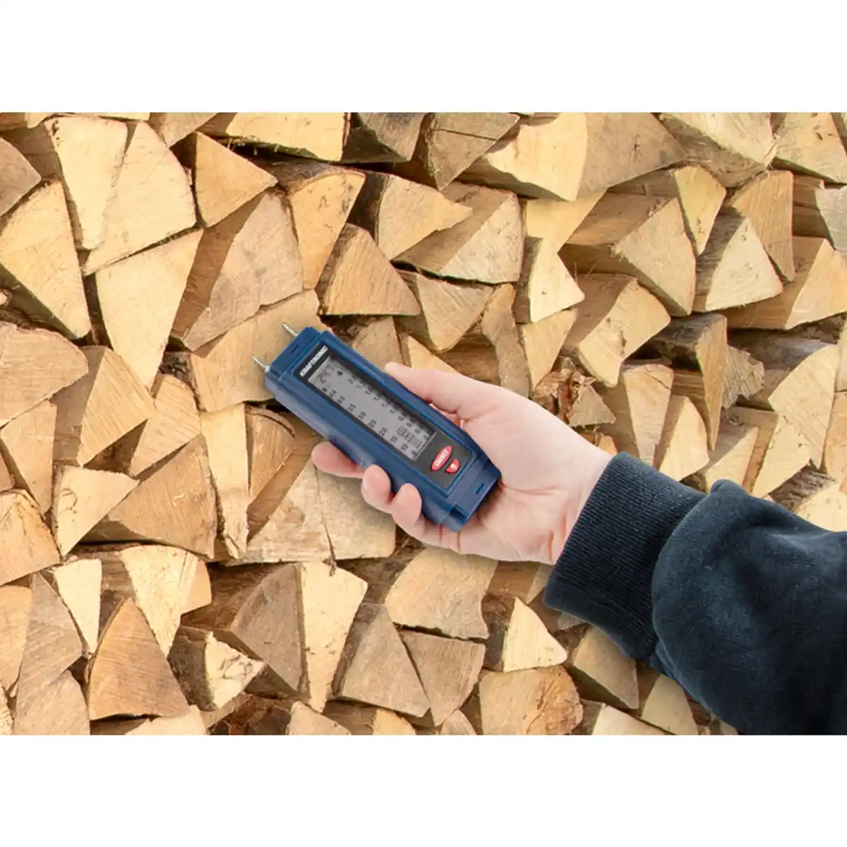 Bild 2 von KRAFTRONIC Feuchtigkeitsmesser, für Holz- und Baufeuchte