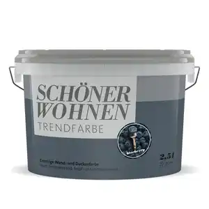 SCHÖNER WOHNEN FARBE Dispersionsfarbe »Trendfarbe«, Blueberry, matt